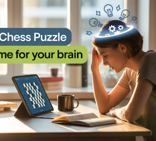 Daily Chess Puzzle - A Game for Your Brain