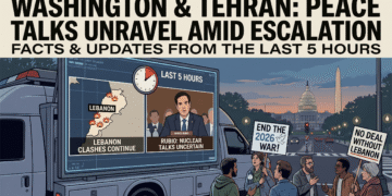BREAKING US-Iran Peace Talks Hit Critical Snarl Amid Escalating Lebanon Clashes; Rubio Reveals Nuclear Breakthrough But War End-Date Remains Shaky