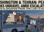 BREAKING US-Iran Peace Talks Hit Critical Snarl Amid Escalating Lebanon Clashes; Rubio Reveals Nuclear Breakthrough But War End-Date Remains Shaky